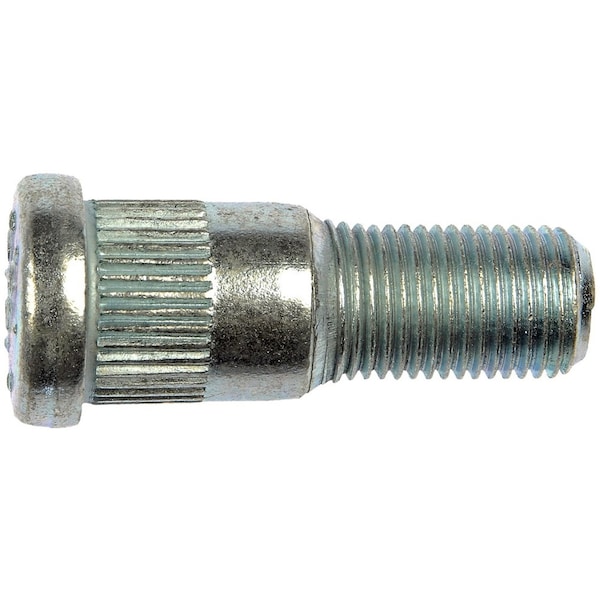 610-132 1/2-20 Serrated Wheel Stud - .650 In. Knurl, 1-5/8 In. Length